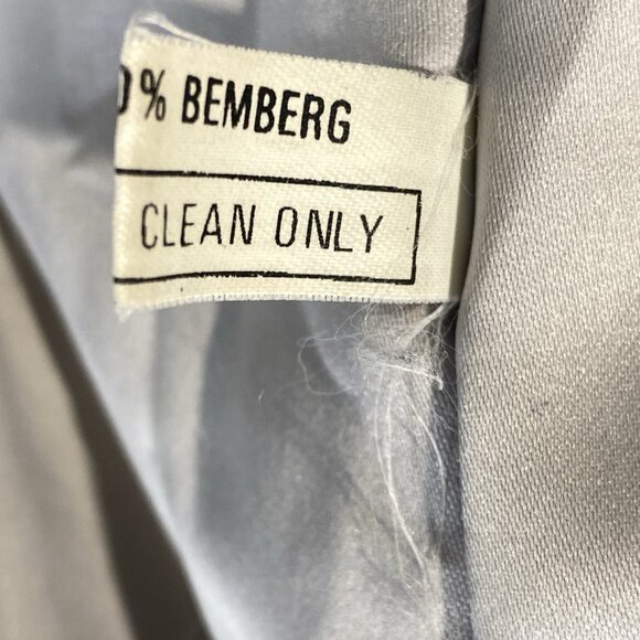 VTG Real Fur Coat Ivory Fox Racoon Look 100% Bemberg Lined Made in Korea Luxury - Picture 11 of 14